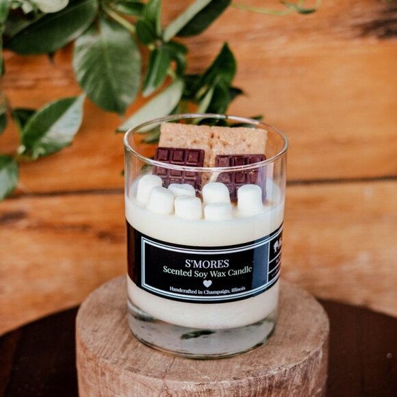 S'mores  Scented Soy Wax Candle - Picture 1 of 2